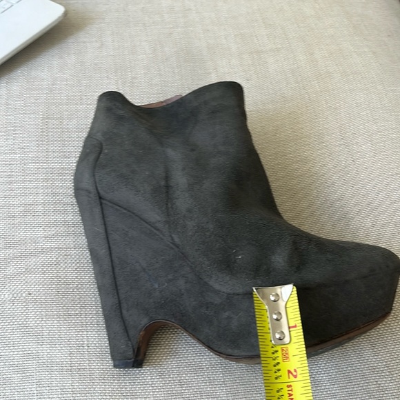 Neiman Marcus, Shopbop and Revolve Pura López Wedge Platform Sexy Bootie HOT ❤️ - Picture 14 of 17